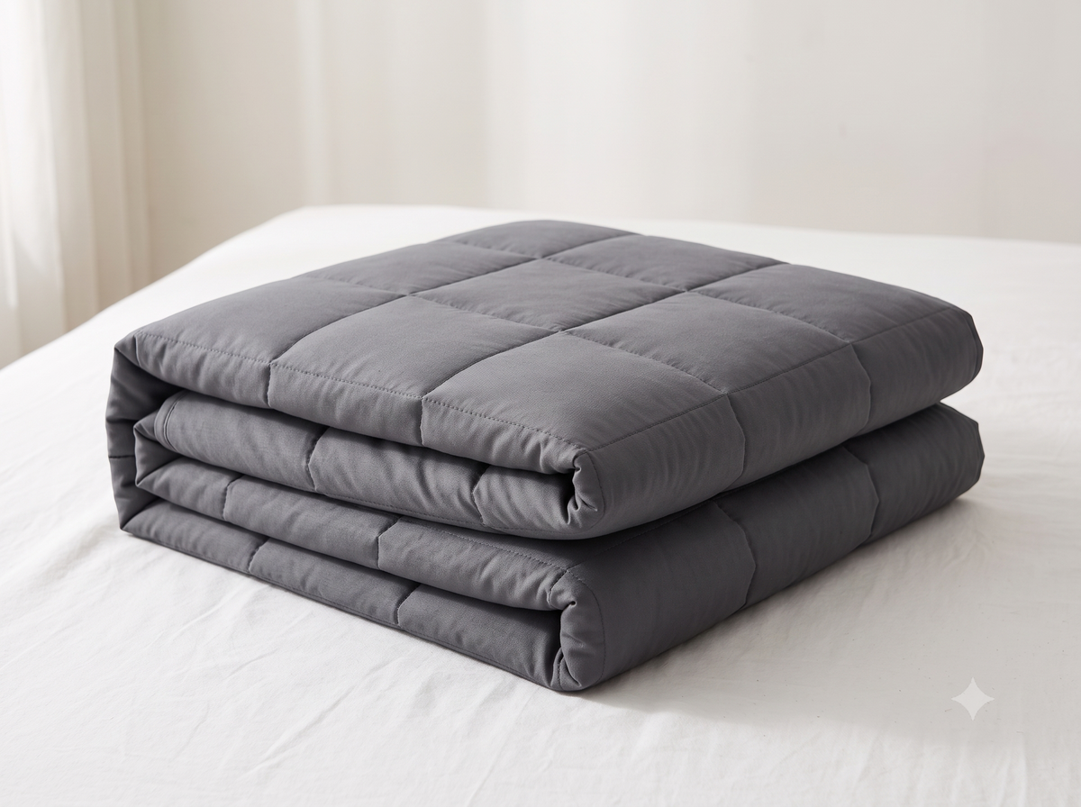 Couverture Lestée Dormia 8kg — Weighted Blanket 15lbs | Gris / Grey